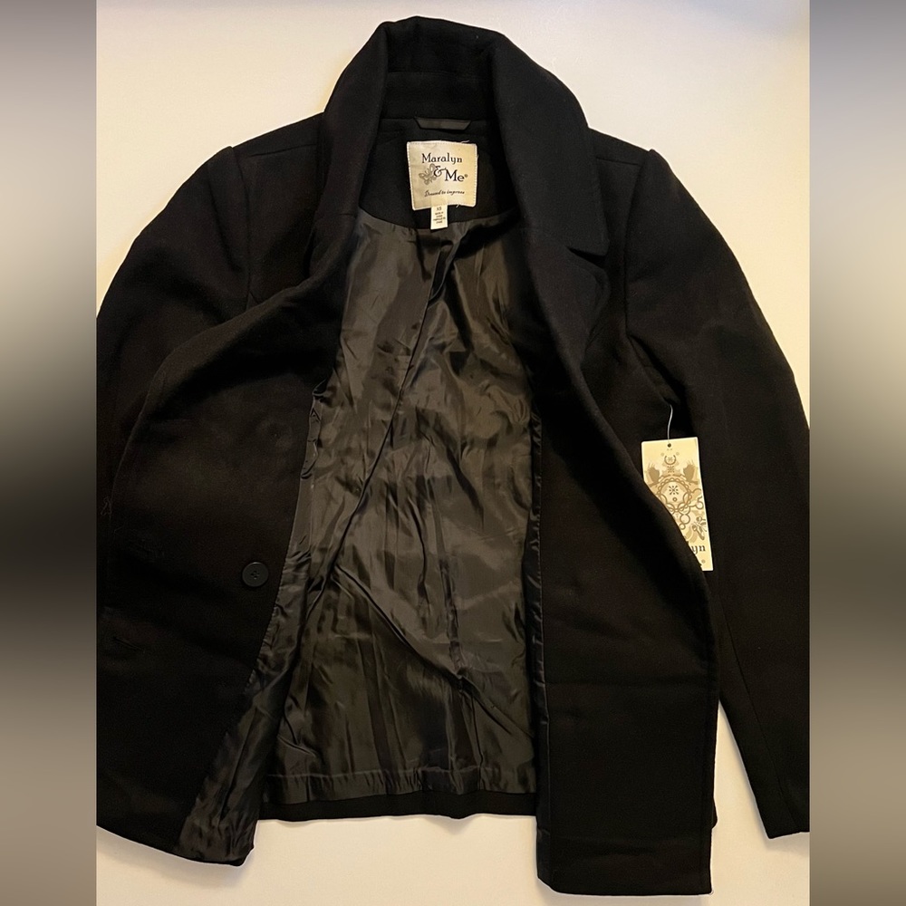 New maralyn & me pea coat, size xs - Picture 3 of 5